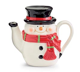 SNOWMAN SHAPE MINITURE TEAPOT