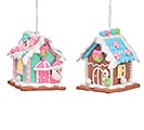 Related Product Image for ASTD GINGERBREAD SHAPE HOUSE ORNAMENTS 