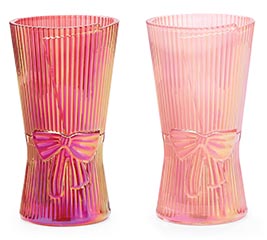 ASTD PEARLIZED BOW VASES