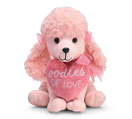 PLUSH PINK POODLE OODLES OF LOVE