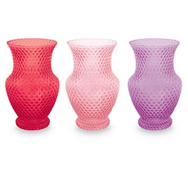 ASTD SMALL DIAMOND PATTERN VASES