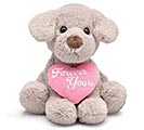 Related Product Image for PLUSH FOREVER YOURS PUPPY WITH PINK HRT 