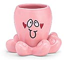Related Product Image for PINK OCTOPUS SHAPE CERAMIC PLANTER 