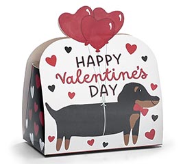 HAPPY VALENTINES DAY DACHSHUND CANDY BOX