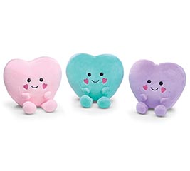 PLUSH 5&quot; SMILE HEARTS