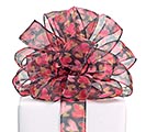 Related Product Image for #9 SHEER BLACK ALL MY HEART RIBBON 