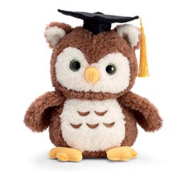 PLUSH GRADUATION OWL