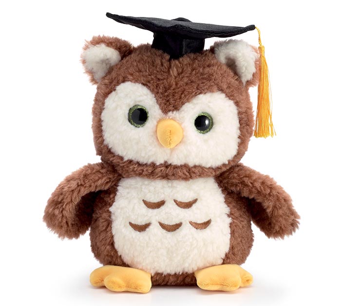 Plush Graduation Owl | Set of 8