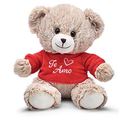 PLUSH TE AMO TEE SHIRT BEAR