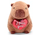 Related Product Image for PLUSH VALENTINE CAPYBARA WITH RED HEART 