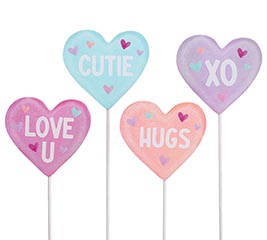 ASTD CANDY HEART VALENTINE PICK