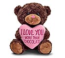 Related Product Image for PLUSH I LOVE YOU MORE THAN CHOCOLATE 
