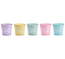 Related Product Image for 6&quot; EMBOSSED BUTTERFLY POT COVER 