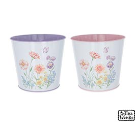 6&quot; WILDFLOWER BUTTERFLY POT COVER