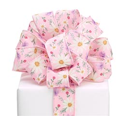 #9 PINK BLUSHING MEADOW RIBBON