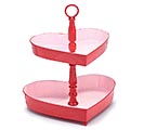 Related Product Image for TIN TIERED HEART TRAY 