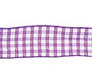 Related Product Image for #9 RIBBON PURPLE GINGHAM 