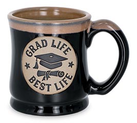 GRAD LIFE BEST LIFE PORCELAIN MUG