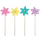 Related Product Image for FLOWER PINWHEEL PICKS ASTD 