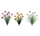 Related Product Image for SILK CONE DAISIES ASSORTED COLORS 