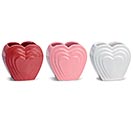 Related Product Image for LAYERED HEART SHAPE CERAMIC PLANTER 
