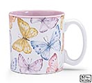 Related Product Image for MUG 13 OZ PASTEL BUTTERFLIES 