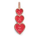 Related Product Image for HEART SECTIONAL MANGO WOOD TRAY 