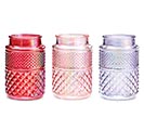 Related Product Image for IRIDESCENT PRESSED GLASS VASE 