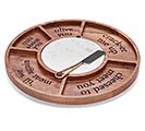 Related Product Image for ACACIA WOOD AND MARBLE LAZY SUSAN 