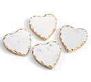 Related Product Image for 4PC MARBLE HEART COASTER SET 
