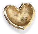 Related Product Image for GOLDEN ALUMINUM TRINKET HEART DISH 