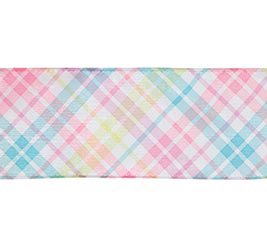 #40 SPRING PLAID RIBBON