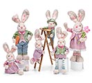 Related Product Image for DECOR EASTER BUNNY FAMILY OF 5 PIECES 