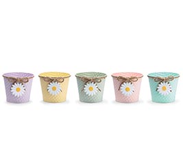 4&quot; DAISY TAG POT COVER
