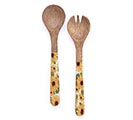 Related Product Image for SUNFLOWER WOODEN SERVING SPOON SET 