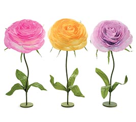 EXTRA LARGE PAPER FLOWERS ASTD