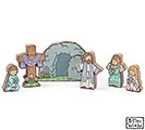 Related Product Image for HE HAS RISEN EASTER STORY SHELF SITTER 
