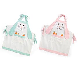 ADULT BUNNY APRONS ASTD