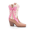 Customers also bought PINK BOW BOOT SHAPE RESIN COWGIRL VASE product image 