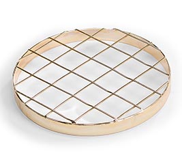 4.25&quot; DIAMETER GOLD FROG LIDS