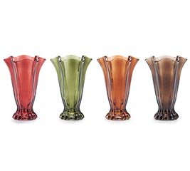 ASTD FALL TRANSLUCENT GLASS VASES