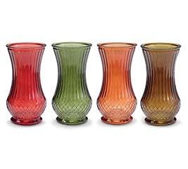 ASTD FALL RIBBED PRESSED VASE ASTD