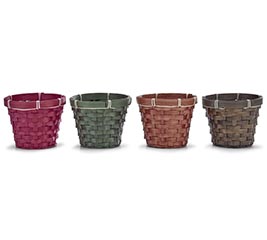 4" BAMBOO POT COVERS