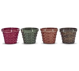6" FALL BAMBOO POT COVER