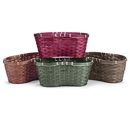 6" FALL PEANUT BASKETS