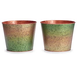 8" FALL OMBRE POT COVERS