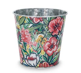 POT COVER 4" FLORAL DESIGN