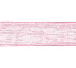 #16 LIGHT PINK WRINKLED SATIN RIBBON