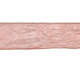 #16 DUSTY ROSE WRINKLED SATIN RIBBON