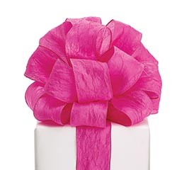 #16 FUCSHIA CRINKLE SATIN